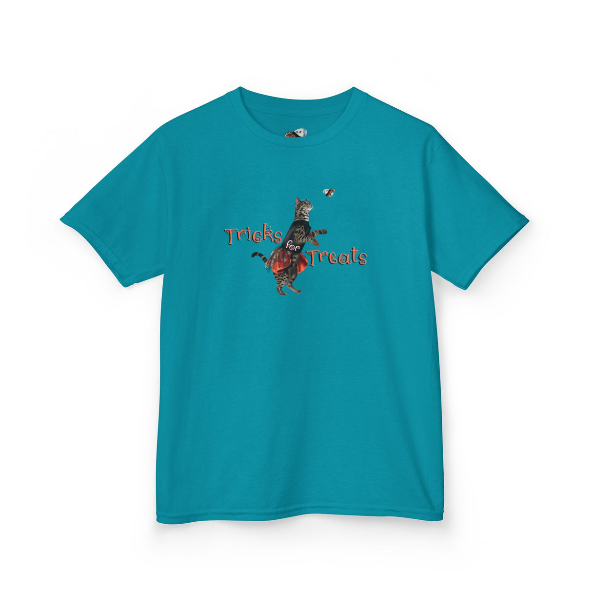 Kids Tee — "Tricks for Treats" Flounder Halloween Ballet Tee