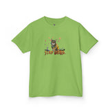 Stay Weird Flocahontas Kids T-Shirt — Hand-Drawn Character Tee