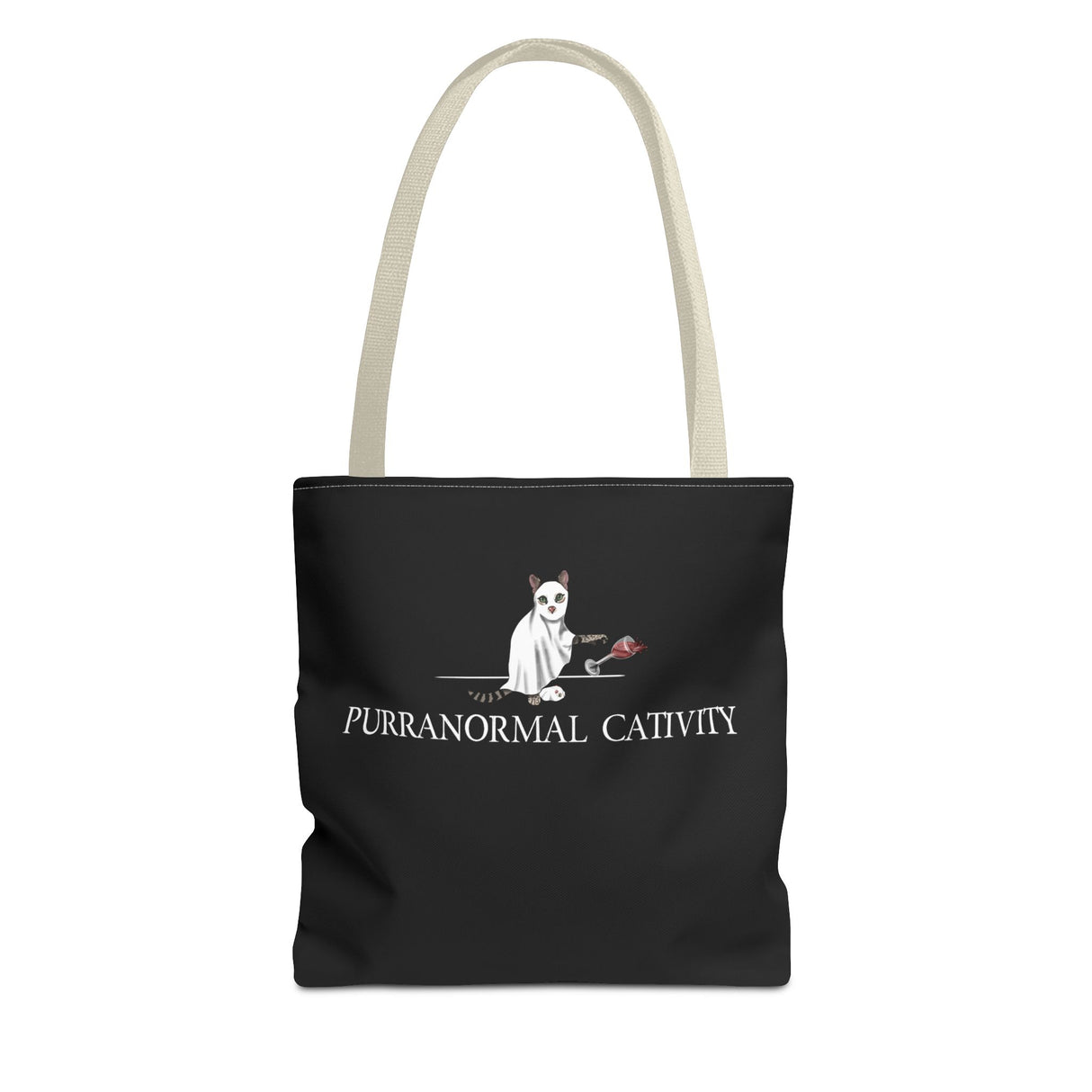 Tote Bag - Purranormal Cativity Design by Nina