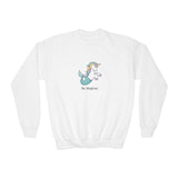 Be Magical Mermaid Unicorn Sweatshirt – Cozy Kids’ Pullover