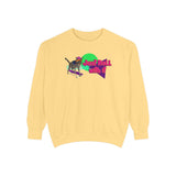 Sweatshirt - Just Roll with it Flounder the Purrmaid Design by Nina