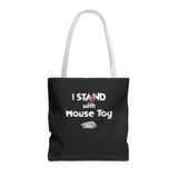 Mouse Toy Tote Bag - Hand Drawn Design by Nina