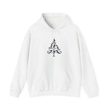 Mermaid Christmas Tree Hoodie – Festive & Cozy Holiday Sweatshirt