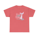Mermaid Tee - Splashy and Sassy Unisex Heavy Cotton