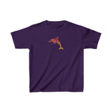 Kids Tee with Tribal Dolphin Design - Youth Shirt