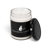 Soy Candle - Purranormal Cativity design featuring Flounder and Mouse Toy