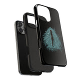 Fish at Heart Flounder Purrmaid Phone Case — Hand-Drawn Nautical Cat Design