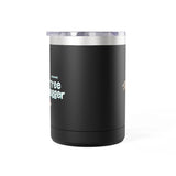 Coffee Mug Tumbler - Christmas Tree Hugger Design
