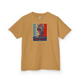 Kids 'Vote Fish 2028' Tee — Funny Flounder Purrmaid Political Campaign Shirt