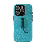 Phone Cases Purrmaid Painting featuring Flounder