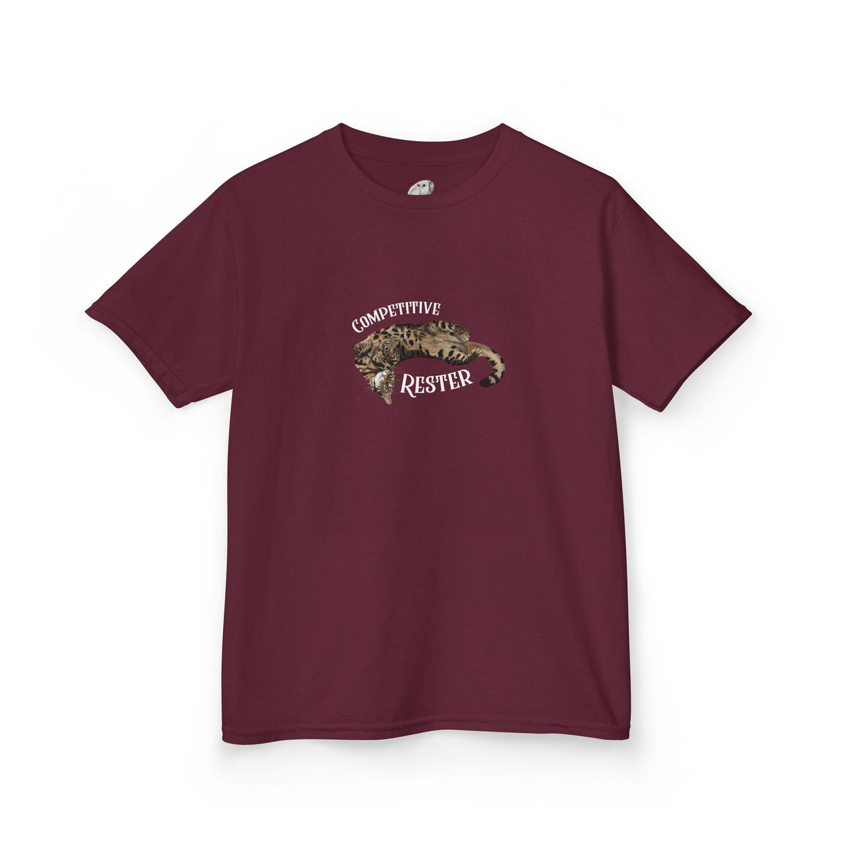 Kids 'Competitive Rester' T-Shirt — Flounder Funny Resting Pose Tee