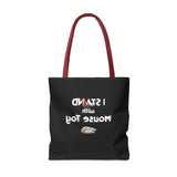 Mouse Toy Tote Bag - Hand Drawn Design by Nina