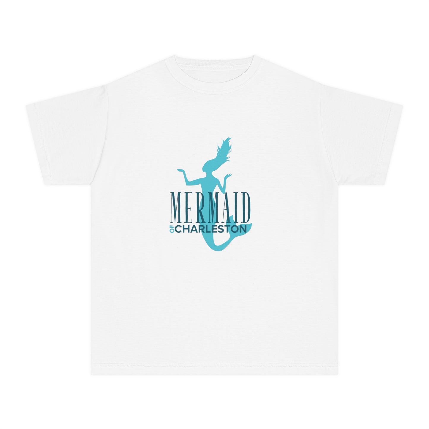 Mermaid of Charleston Youth Comfort Colors Shirt - Soft Cotton Tee