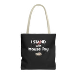 Mouse Toy Tote Bag - Hand Drawn Design by Nina