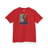 Kids 'Vote Fish 2028' Tee — Funny Flounder Purrmaid Political Campaign Shirt
