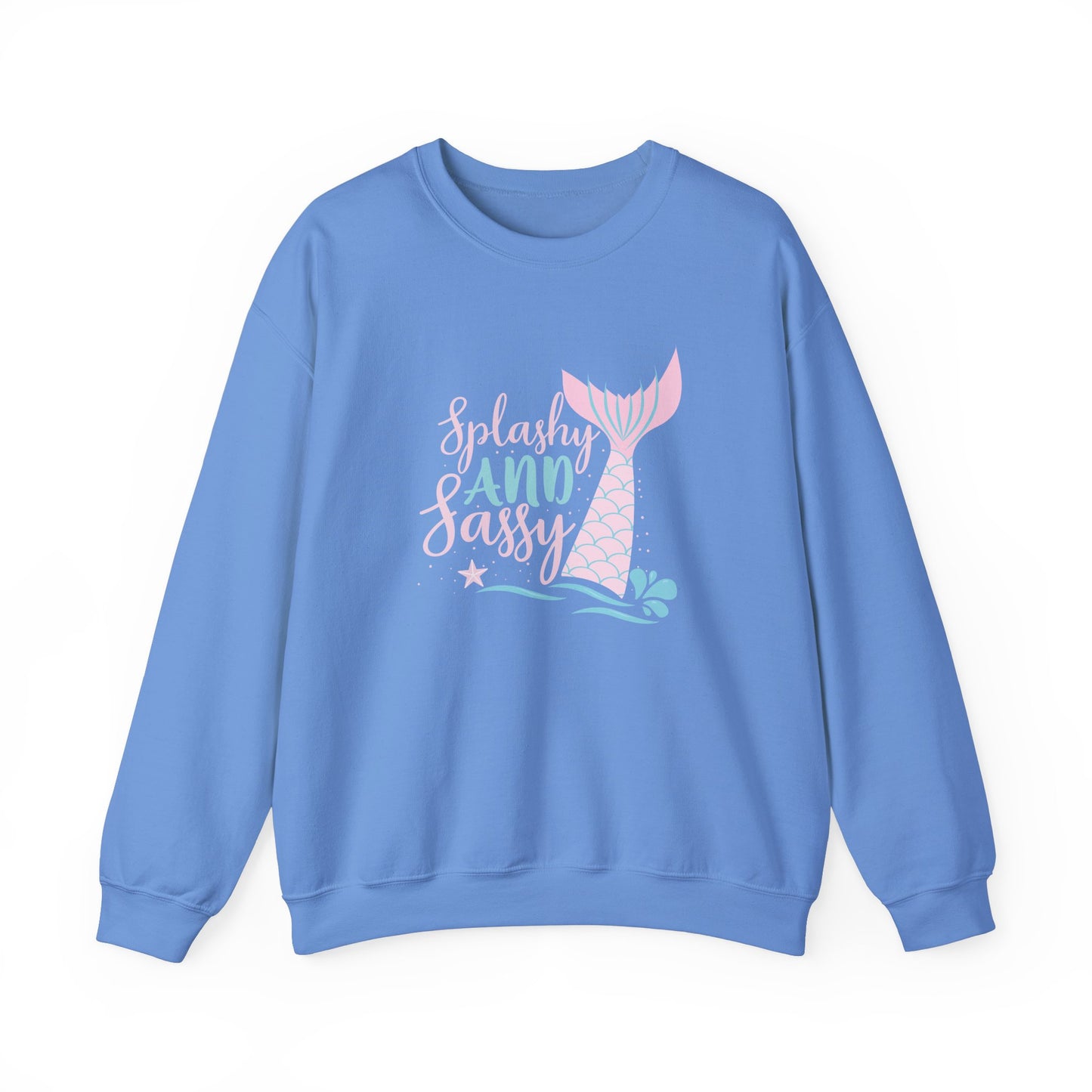 Mermaid Sweatshirt - Splashy and Sassy Unisex Crewneck