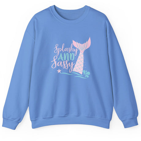 Mermaid Sweatshirt - Splashy and Sassy Unisex Crewneck