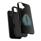 Fish at Heart Flounder Purrmaid Phone Case — Hand-Drawn Nautical Cat Design