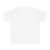Youth Tee - Just Roll with it Flounder the Purrmaid Skateboard Design by Nina