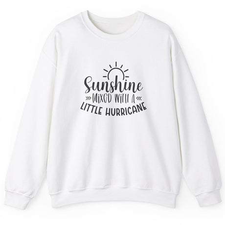Sunshine Mixed with a Little Hurricane Crewneck Sweatshirt