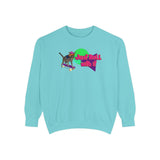 Sweatshirt - Just Roll with it Flounder the Purrmaid Design by Nina