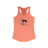 I Said What I Said Tank — Flounder Talking Pet Buttons Racerback Tank