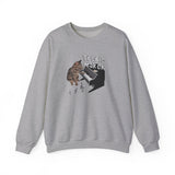 Unisex Sweatshirt - Treble Maker Design featuring Flounder the Purrmaid Playing Piano for Mouse Toy