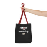 Mouse Toy Tote Bag - Hand Drawn Design by Nina