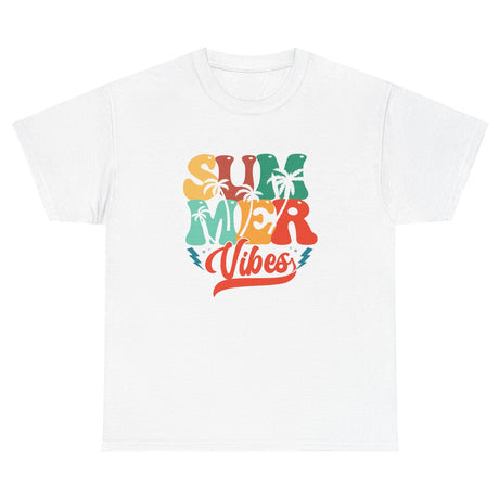 Retro Summer Vibes Unisex Cotton Tee