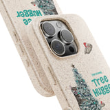 Phone Case with Christmas Tree Hugger Design