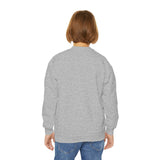 Tricks for Treats Youth Crewneck Sweatshirt — Flounder in Halloween Bravery Tutu Ballet Design