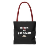 Mouse Toy Tote Bag - Hand Drawn Design by Nina