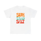 Sun, Sand, Salt Unisex Cotton Tee