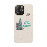 Phone Case with Christmas Tree Hugger Design