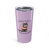 Tumbler 20oz If at First You Don't Succeed Try Second Position Ballet Tutu Design