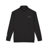 Cat Remembrance Embroidered Fleece Pullover — "Fiki" Paw & Ear Design