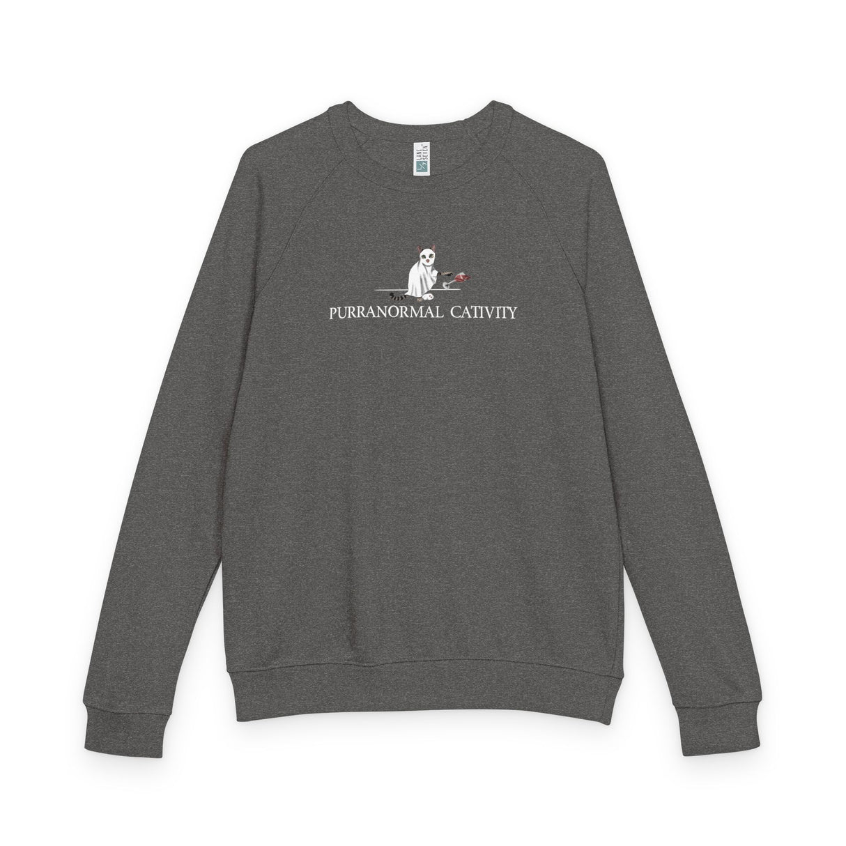 Sweatshirt - Purranormal Cativity Design by Nina - Flounder the Purrmaid and Mouse Toy Ghosts