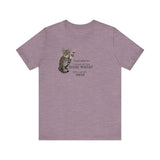 Funny Cat Mom water Wine T-shirt