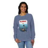 Purrmaid Flounder 'CLAWS' Raglan Crewneck