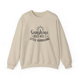 Sunshine Mixed with a Little Hurricane Crewneck Sweatshirt