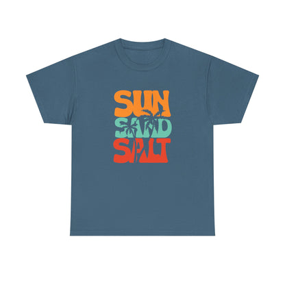 Sun, Sand, Salt Unisex Cotton Tee