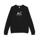 Purrmaid Flounder Raglan Crewneck — “I Want to Be Where the People Aren’t”