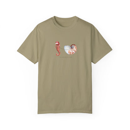 Comfort Color Sea Horse Open Sleigh Unisex T-shirt