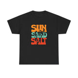 Sun, Sand, Salt Unisex Cotton Tee