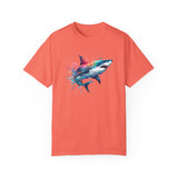 Colorful Great White Shark Unisex T-Shirt