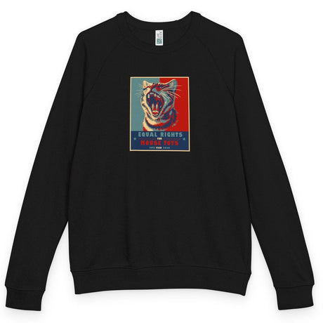 Vote Fish 2028 raglan crewneck - Black