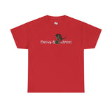 Meowy & Bright Christmas T-Shirt — Flounder & Mouse Toy Holiday Tee