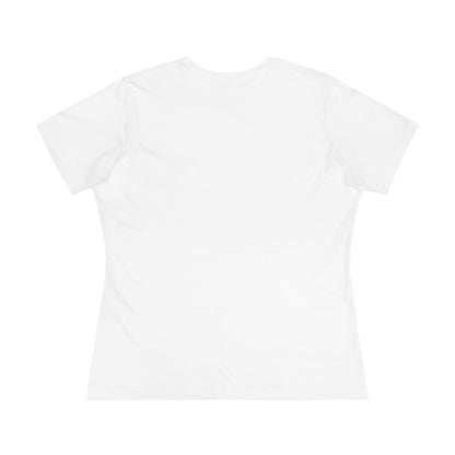 Wave Tee - Happiness Comes in Waves Women's Cotton Tee