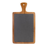 Shark Coochie Board Engraved Acacia Wood & Slate Cutting Board
