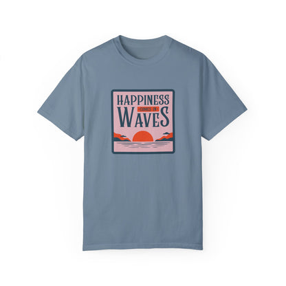 Comfort Colors Happiness Comes in Waves T-shirt